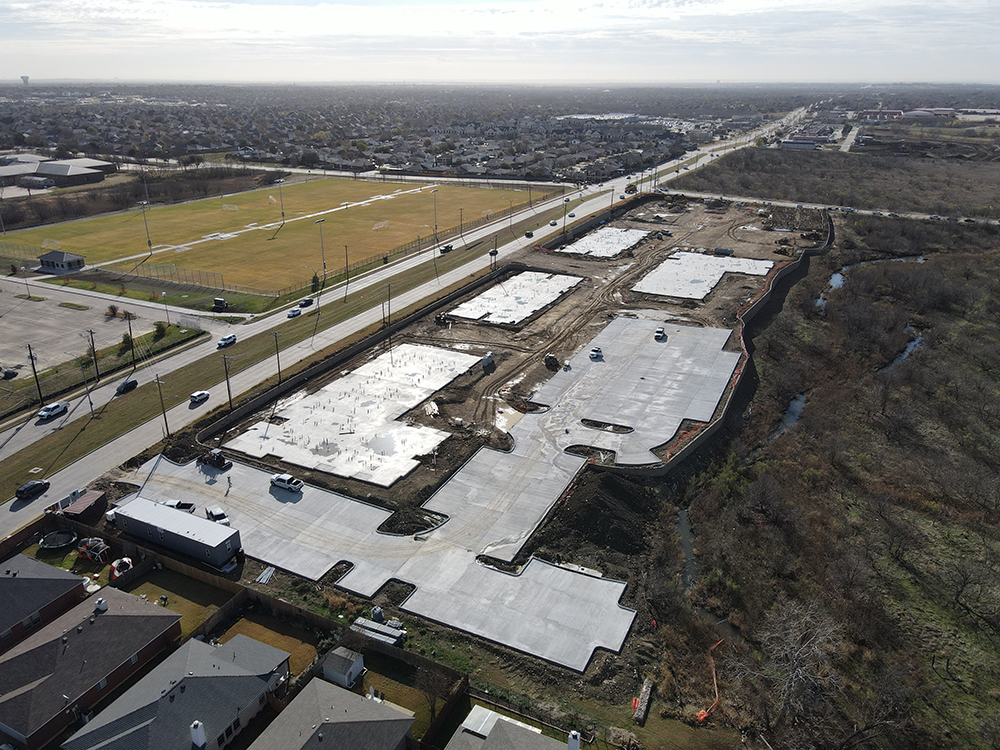 Park Landing 2021 Progress National Construction project management services - Valcon Consulting