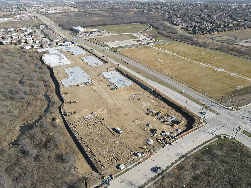 Park Landing 2021 Progress National Construction project management services - Valcon Consulting