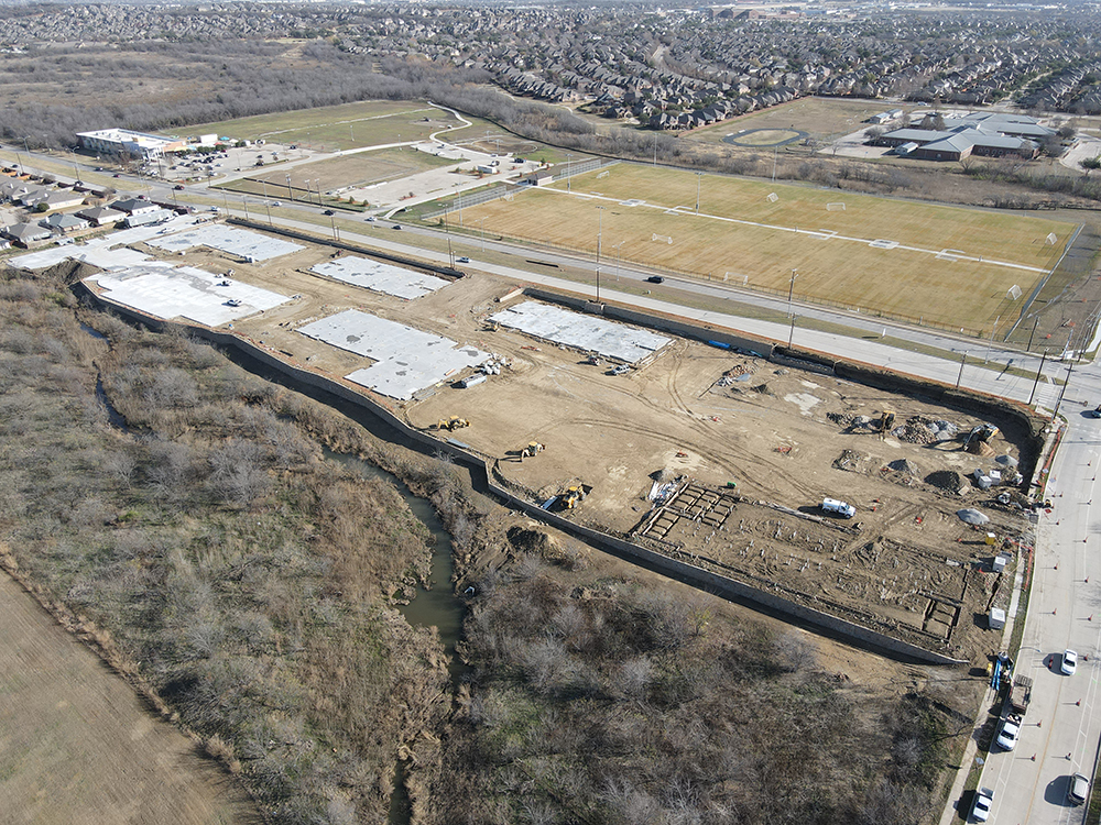 Park Landing 2021 Progress National Construction project management services - Valcon Consulting